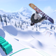 A snowboarder hucks a flip over the biggest jump in Kings in Shredders on Xbox Series X.